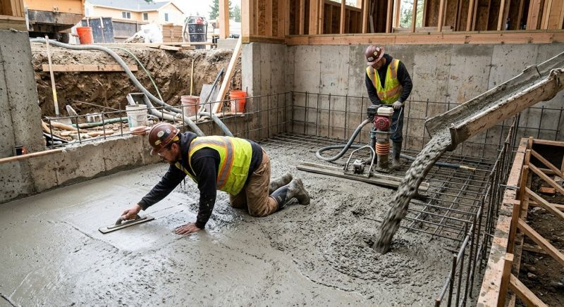 Basement Concrete Installation in Collegeville, PA