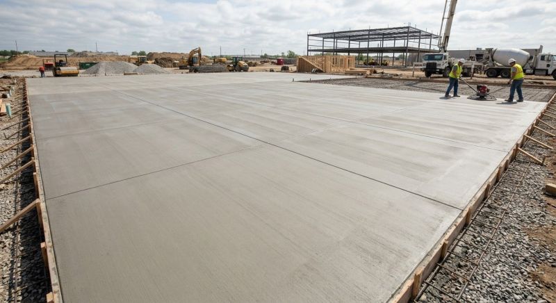 Commercial Slab Construction in Lawrence Township, NJ