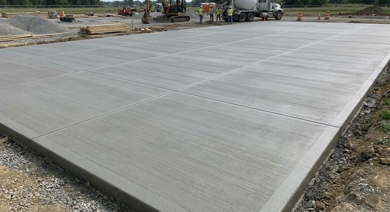 Commercial Slab Installation in Skippack, PA