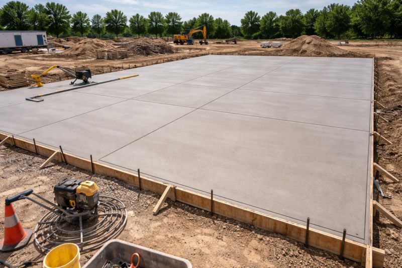 Commercial Slab Installation in Souderton, PA